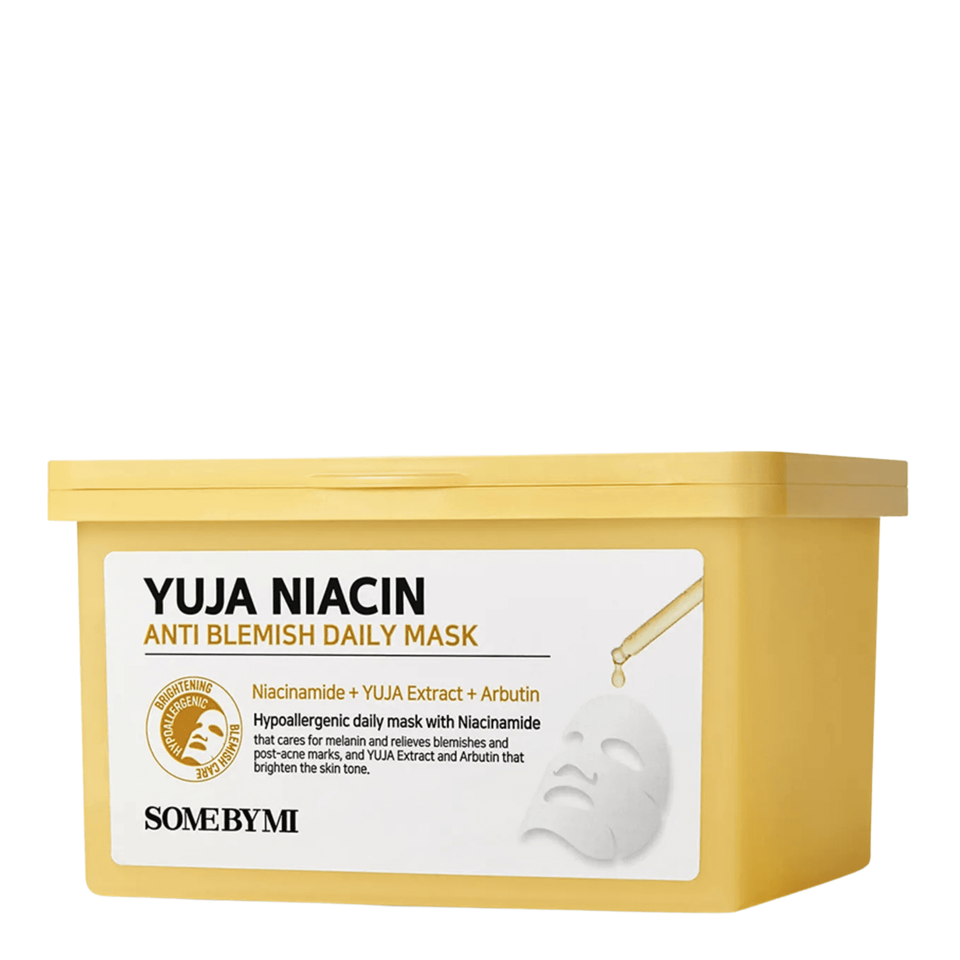 Some By Mi Yuja Niacin Anti-Blemish Daily Mask 30Pcs