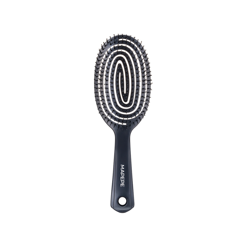 Mapepe Detangling Brush 3D Super Fit Matte Black