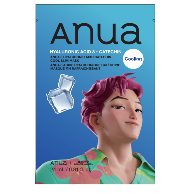 Anua X KDH 8 Hyaluronic Acid Catechin Cool Slim Mask 1Pc
