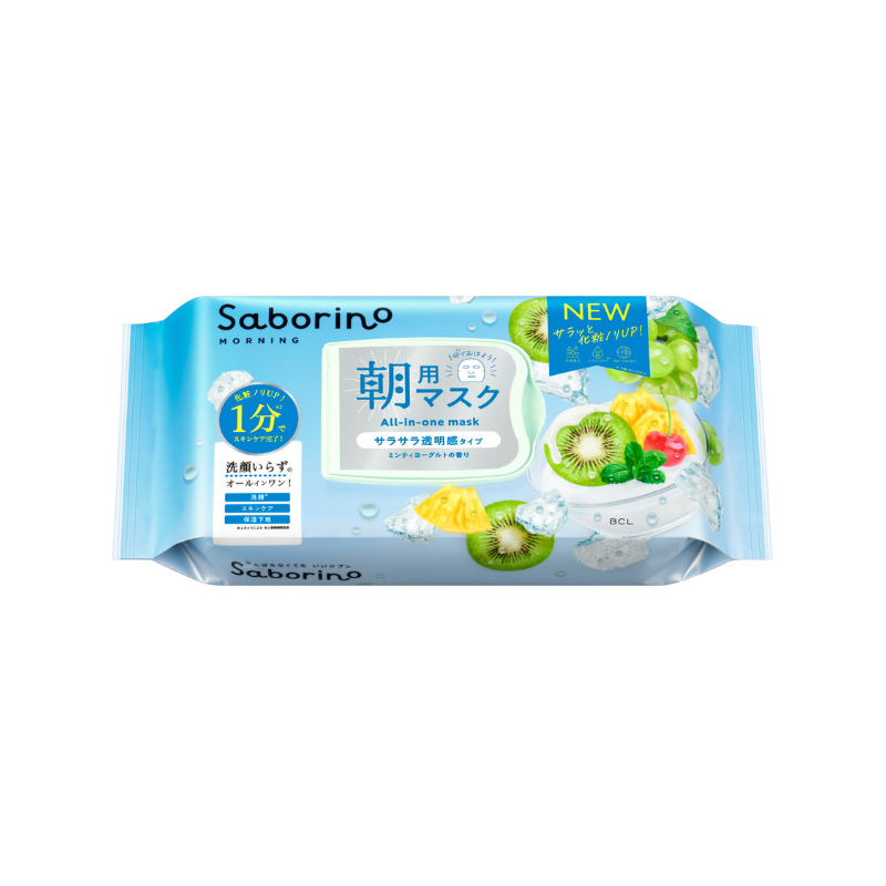 Saborino Morning Facial Sheet Mask N Cool Mint