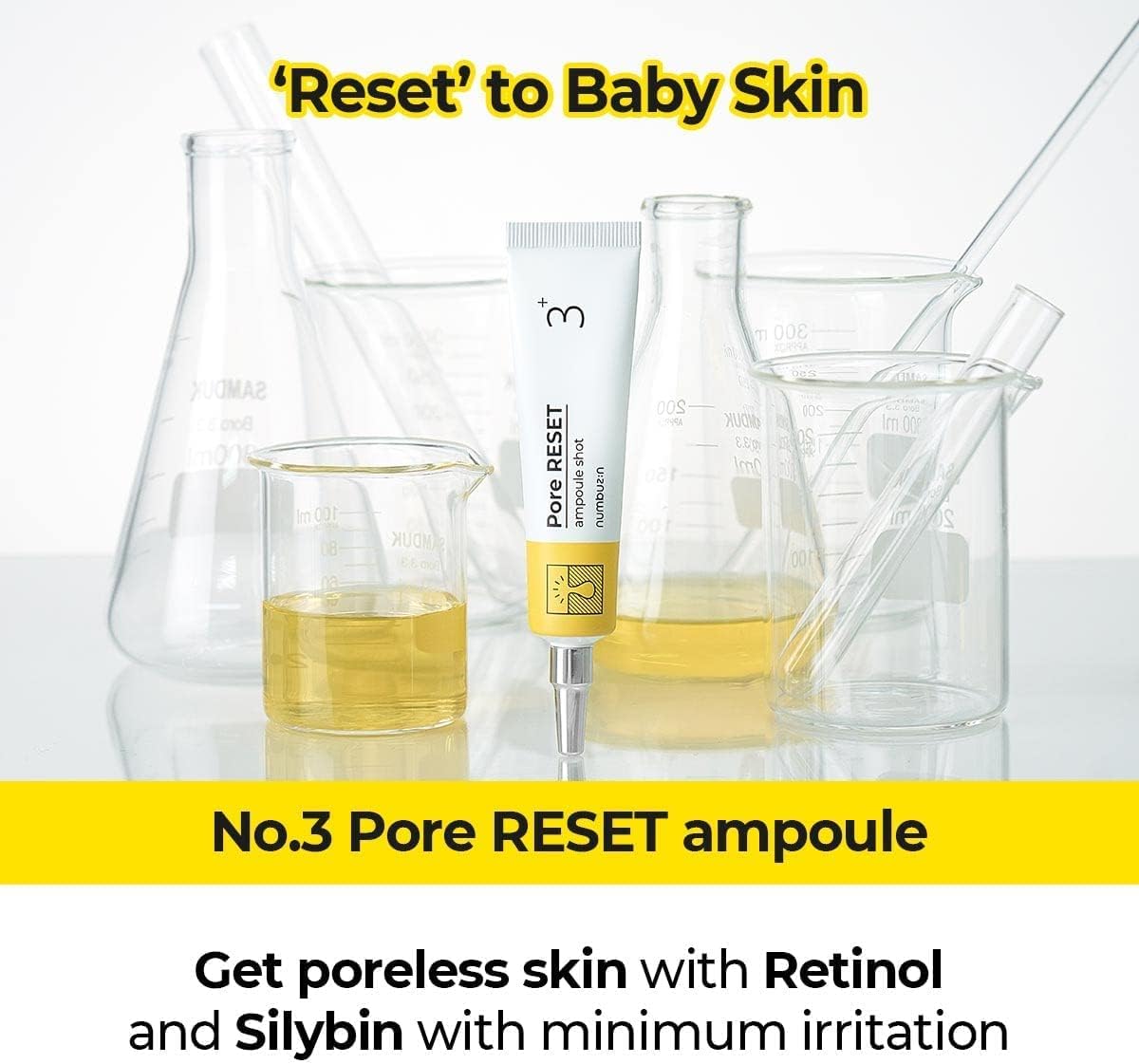 Numbuzin No.3 Pore Reset Ampoule 25ml