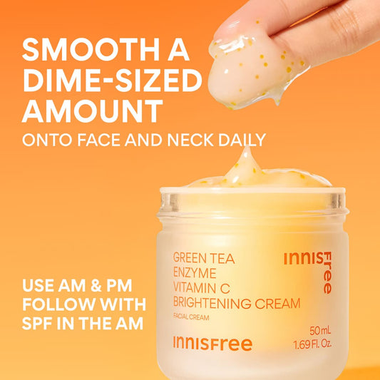 Innisfree Vitamin C Green Tea Enzyme Brightening Cream