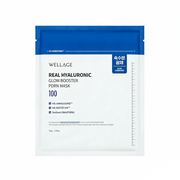 Wellage Real Hyaluronic Glow Booster PDRN Mask 1pc