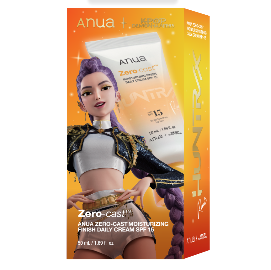 Anua X KDH Zero-Cast Moisturizing Finish Daily Cream SPF 15 50ml