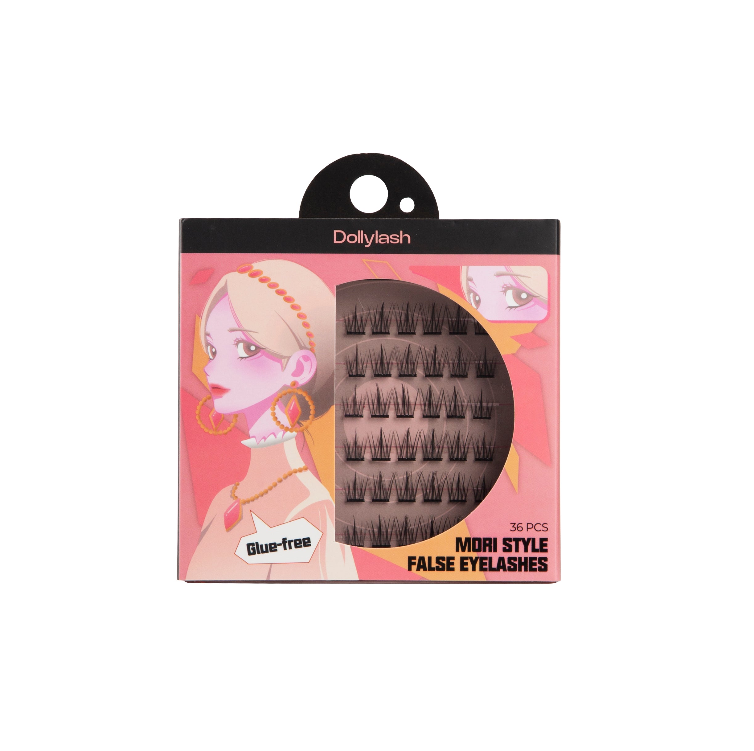 Dollylashes Glue-Free False Eyelashes 36pcs