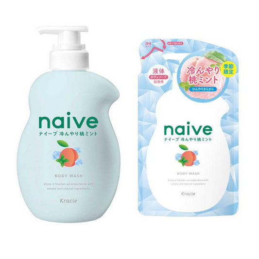 Naive Body Wash Cool Peach Mint