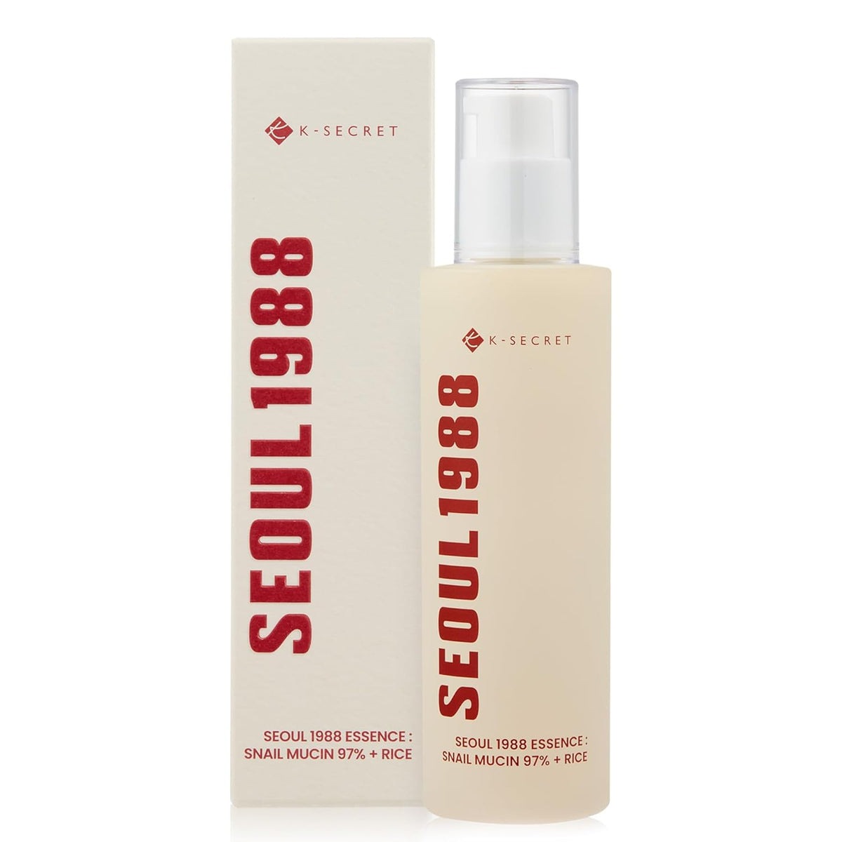 K-Secret Seoul 1988 Essence : Snail Mucin 97% + Rice