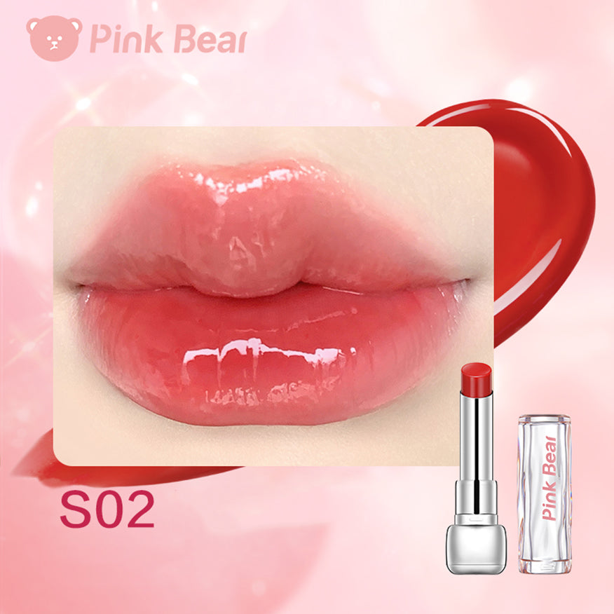 Pink Bear Sugar Glossy Lipstick