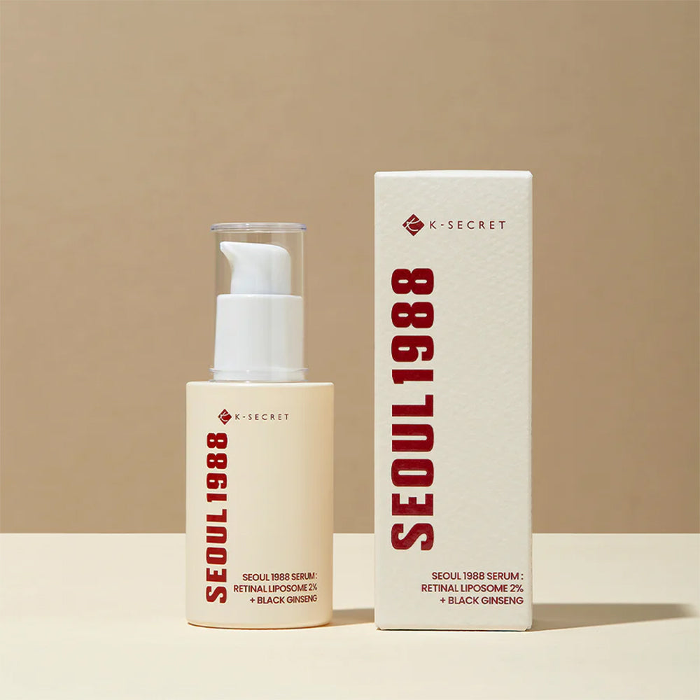K-Secret Seoul 1988 Serum: Retinal Liposome 2%+ Black Ginseng 30ml
