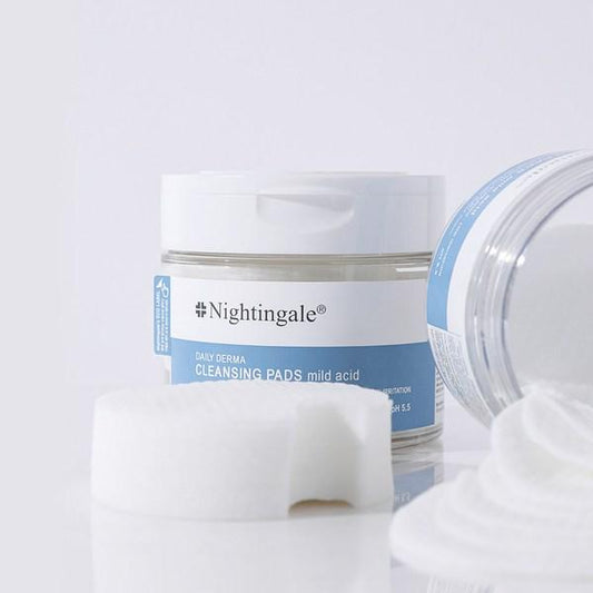 Nightingale Daily Derma Cleansing Pads Mild Acid 70pcs