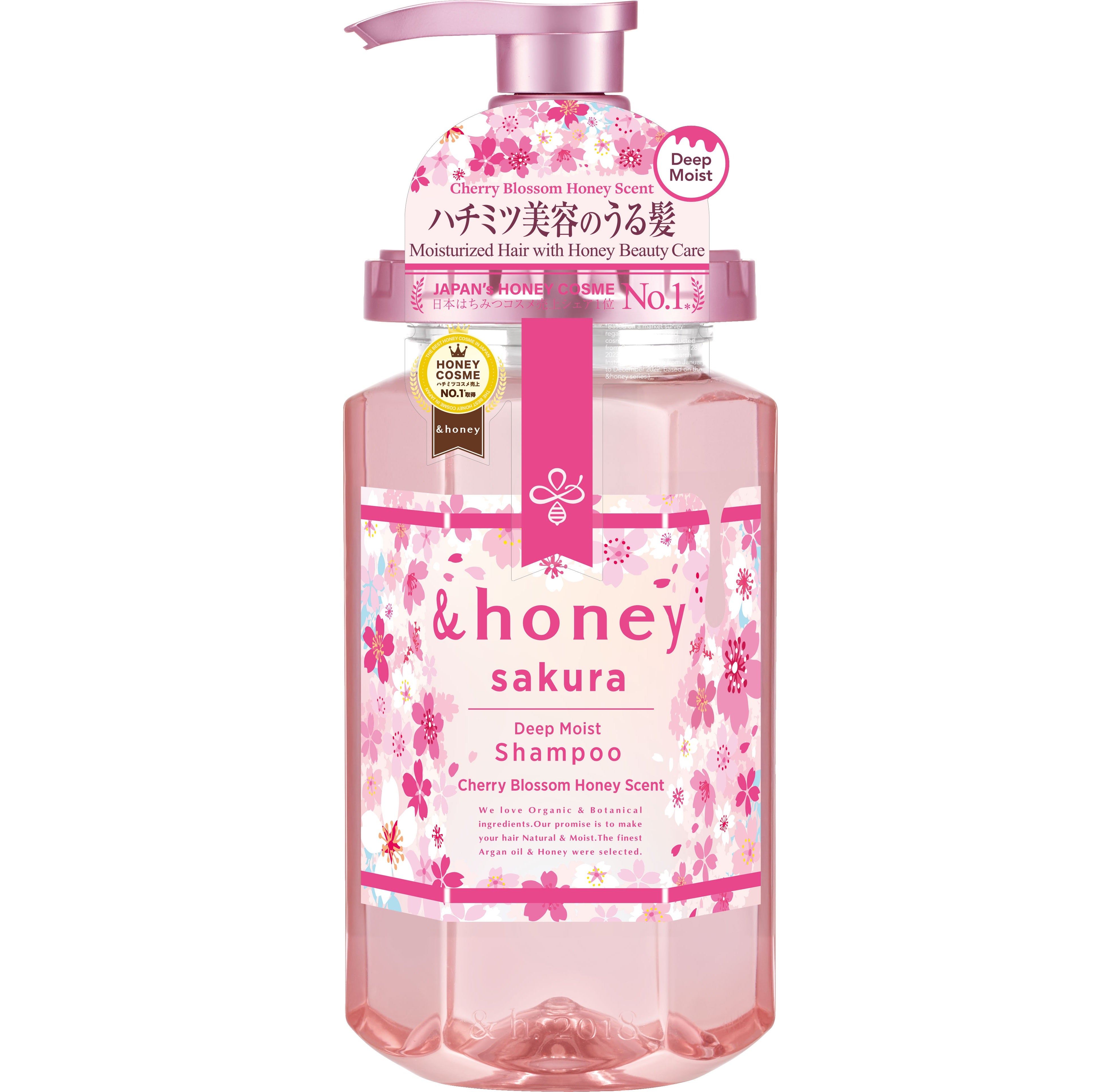 &Honey Deep Moist Sakura Shampoo 440ml