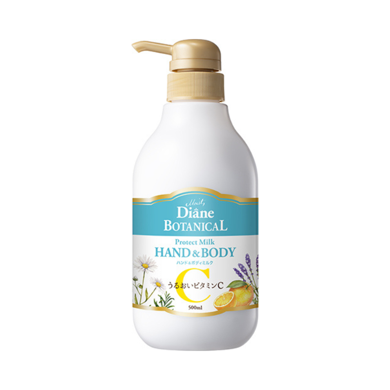 Moist Diane Botanical Protect Hand & Body Milk Citrus Savon 500ml