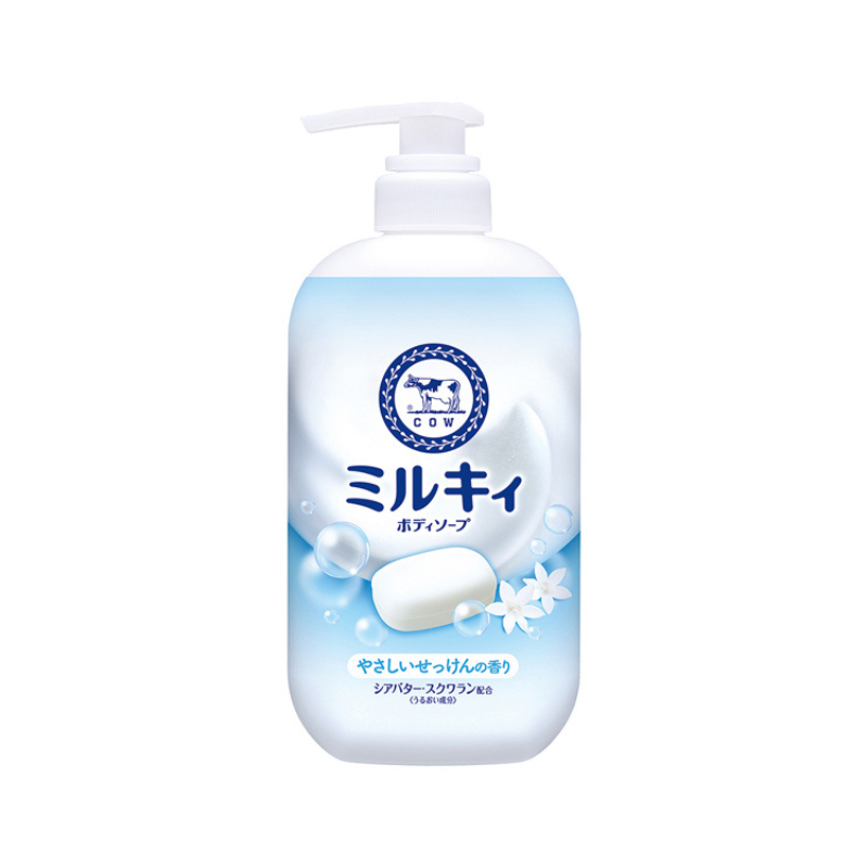 Milky Body Soap Pump 500ml Gentle Soap Fragrance