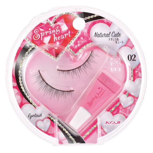 Koji Spring Heart False Eyelashes