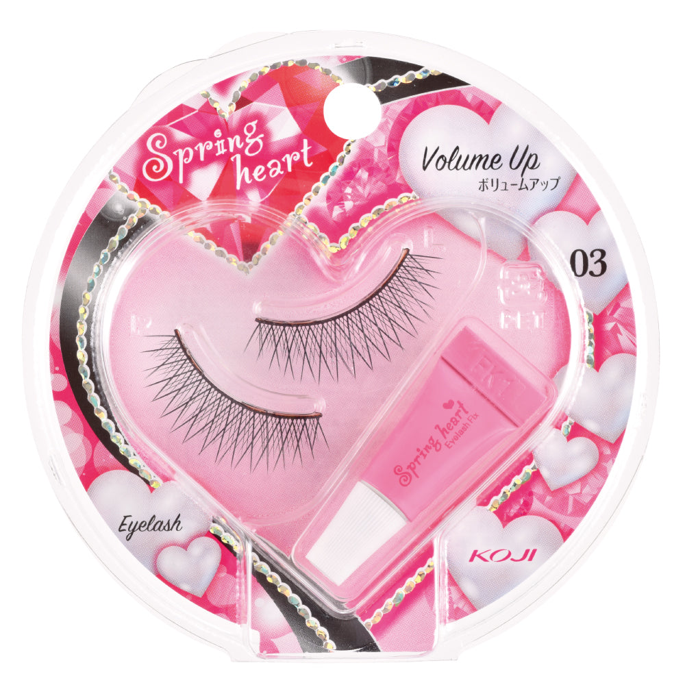 Koji Spring Heart False Eyelashes