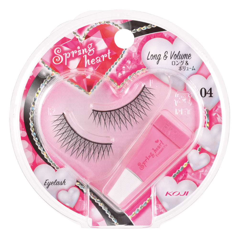 Koji Spring Heart False Eyelashes