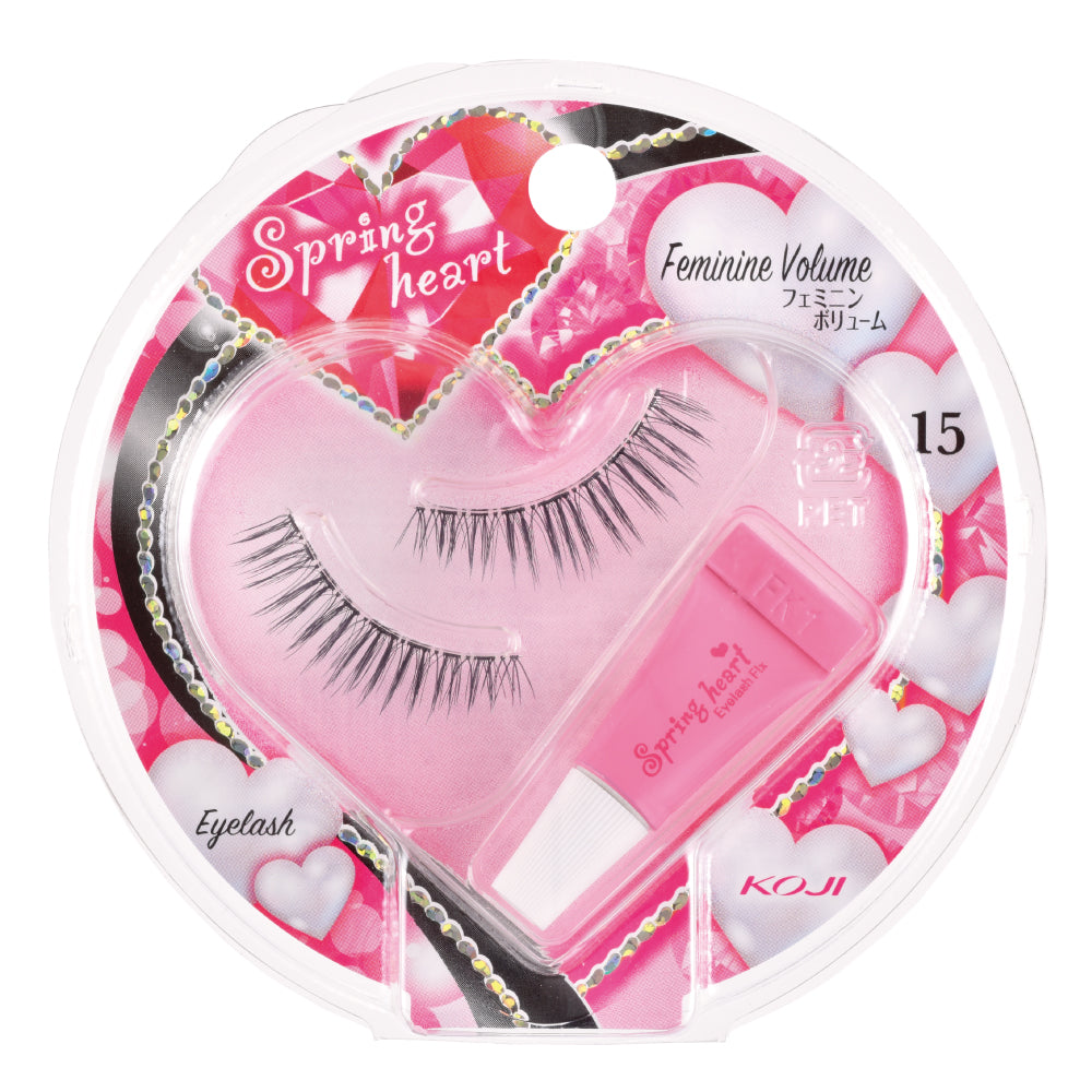 Koji Spring Heart False Eyelashes
