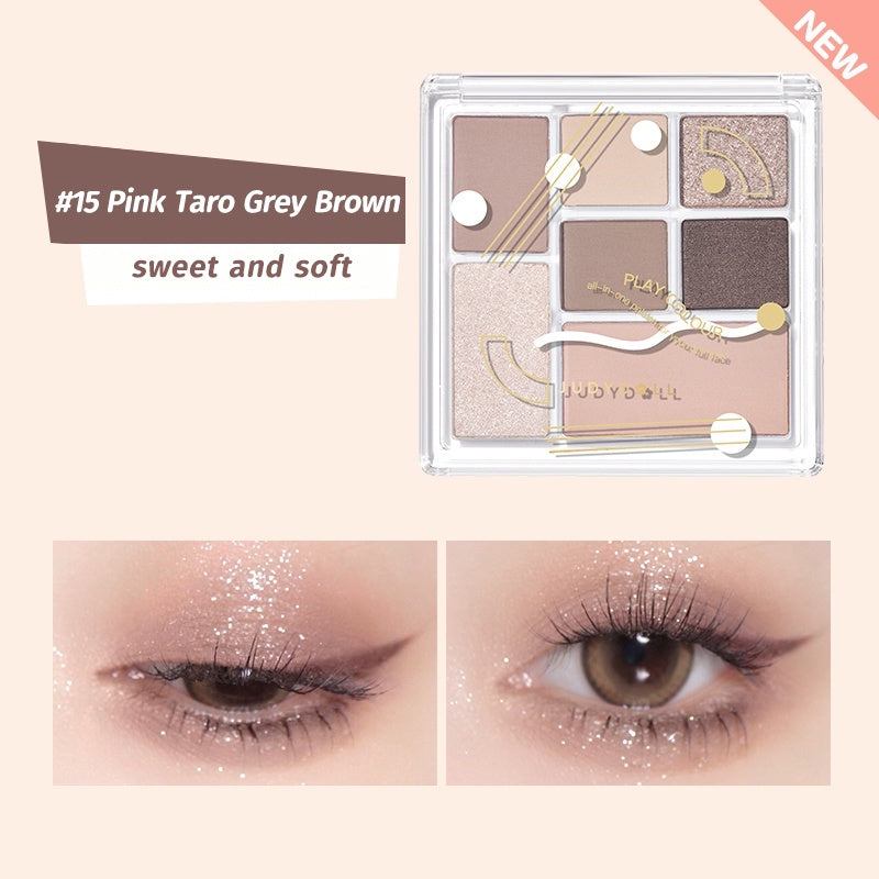 Judydoll Playful 7 Colors Eyeshadow Palette
