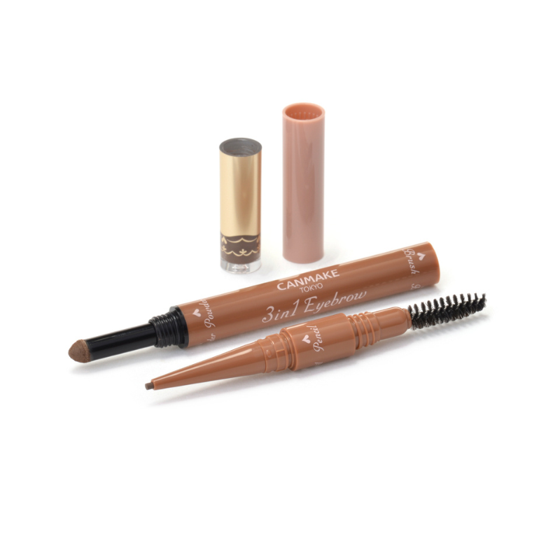Canmake 3 in1 Eyebrow 04 Brown Beige