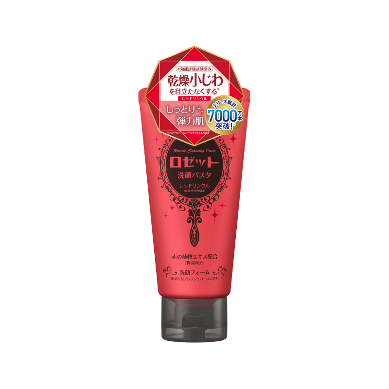 Rosette Face Wash Pasta Red Clay Wrinkle 120g N
