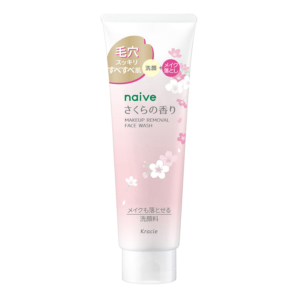 Naive Make-Up Removal Face Wash Sakura