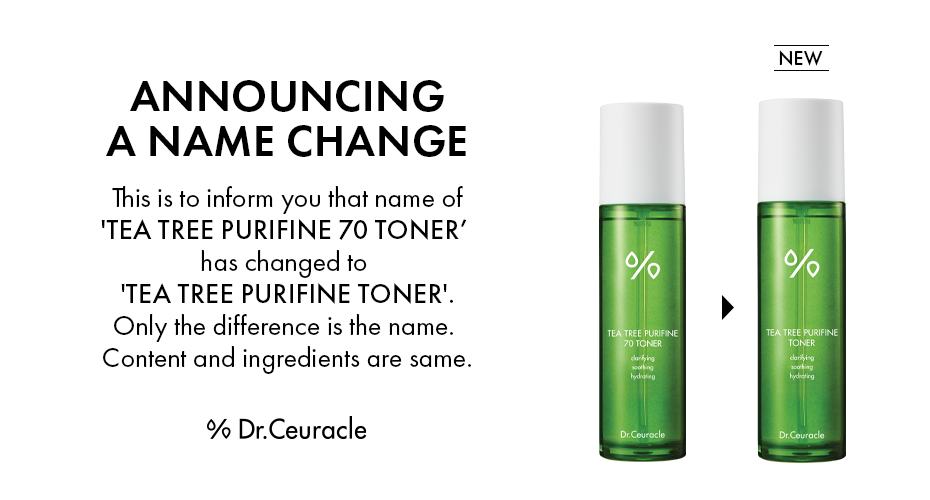 Dr.Ceuracle Tea Tree Purifine 70 Toner 100ml