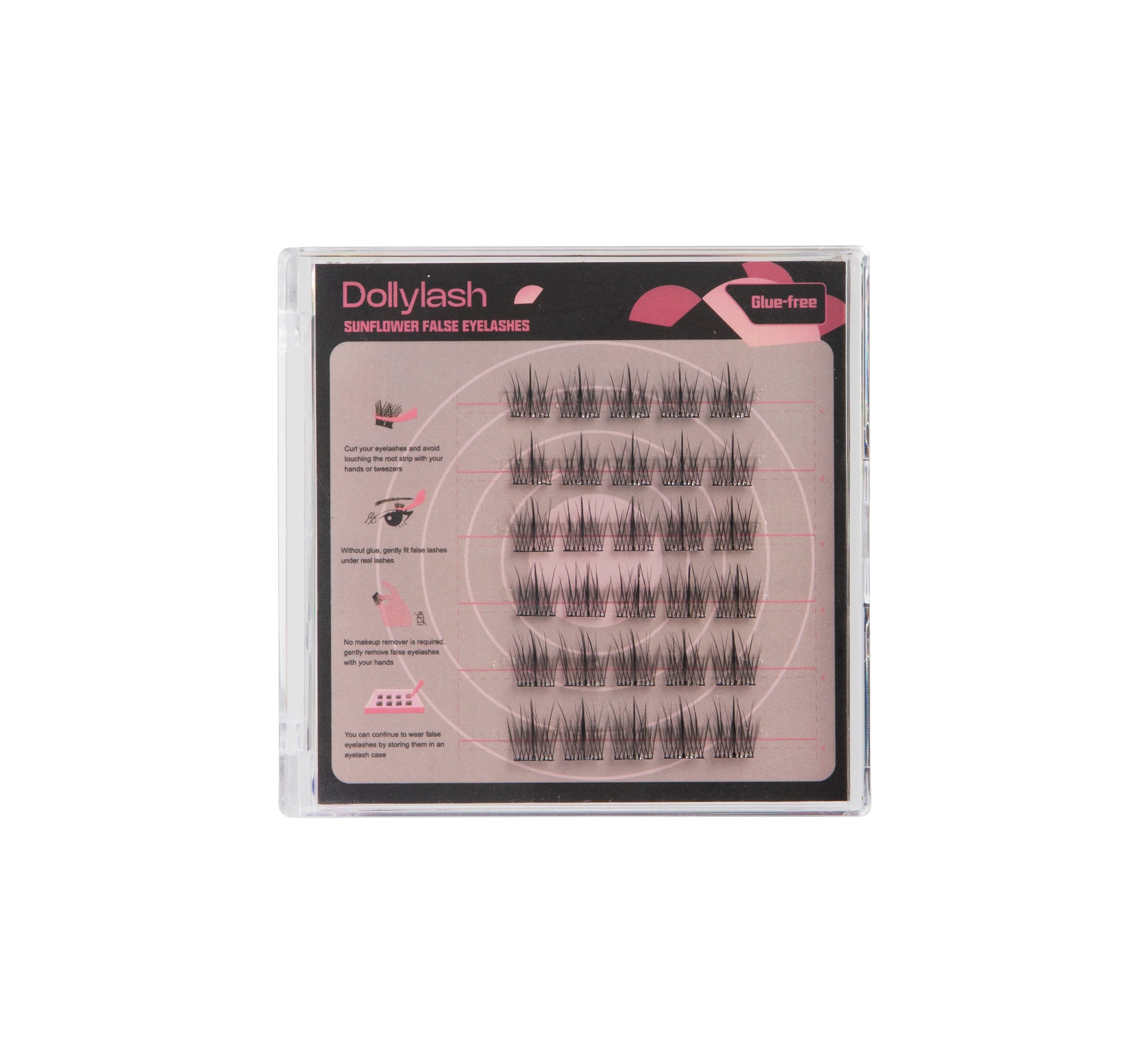 Dollylashes Glue-Free False Eyelashes 30pcs