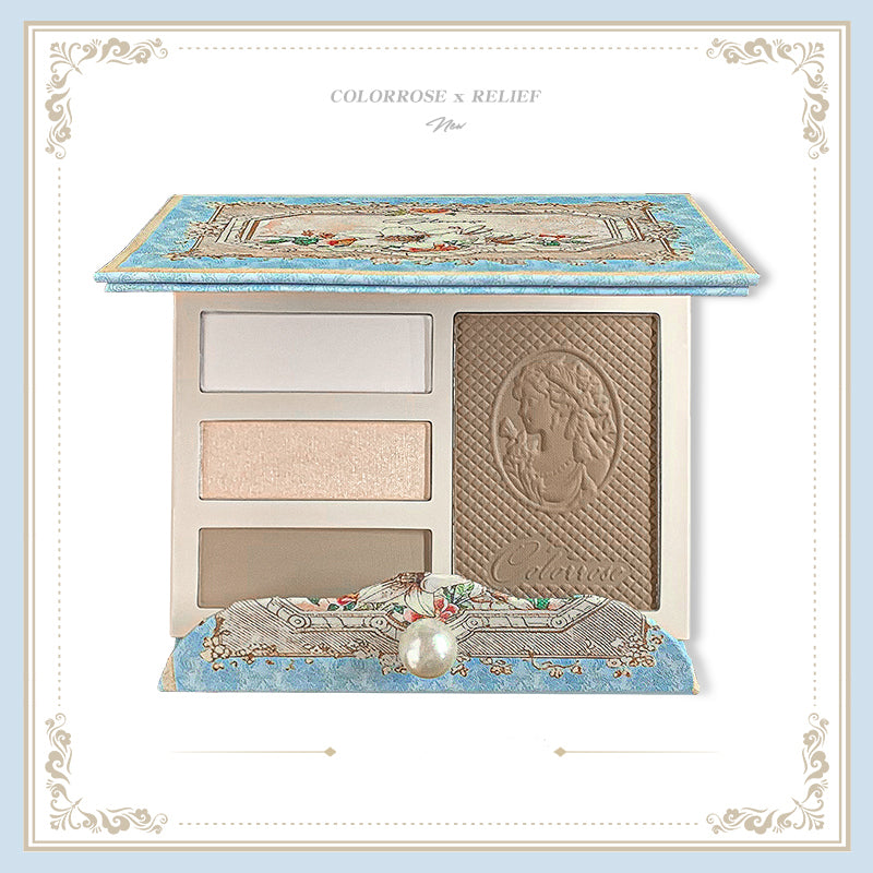 Colorrose Western Antique Embossing Contour Palette