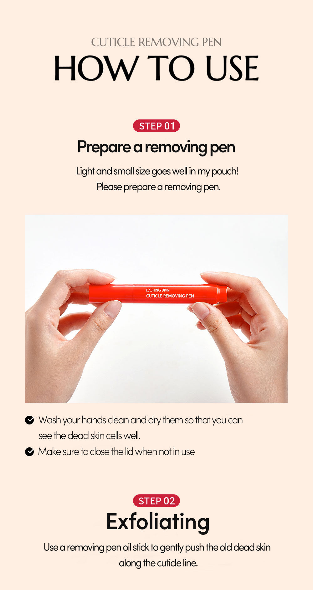 Dashing Diva Cuticle Removing Pen
