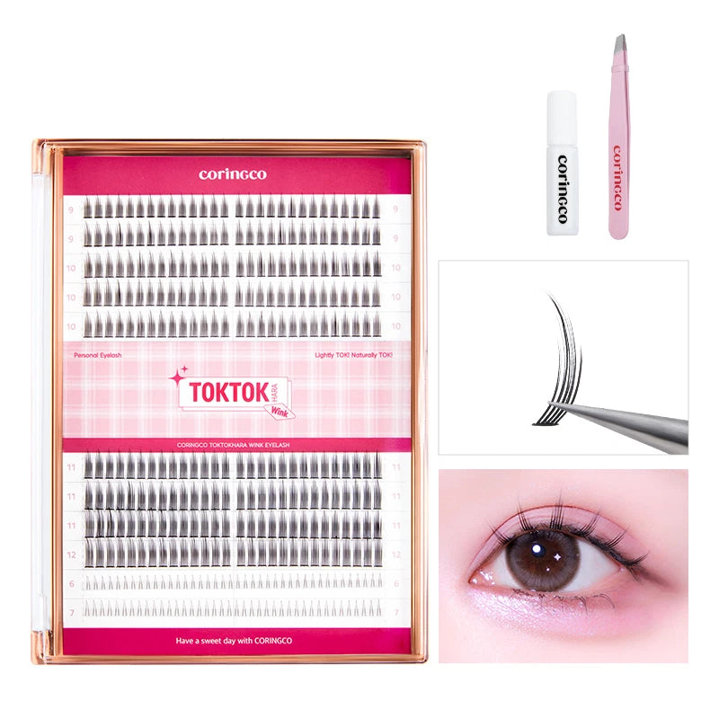 Coringco Toktokhara Eyelash Mix Set