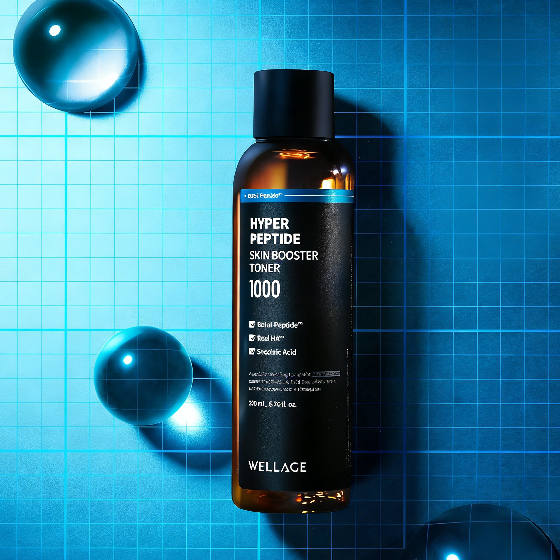 Wellage Hyper Peptide Skin Booster Toner 200ml