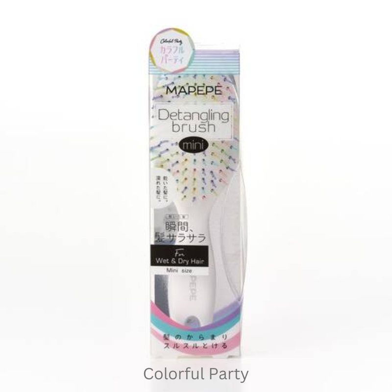 Mapepe Detangling Brush Mini Colorful Party