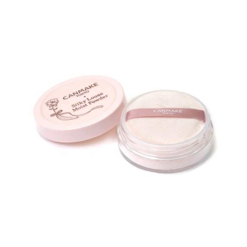 Canmake Silky Loose Moist Powder P01 Luster Pink