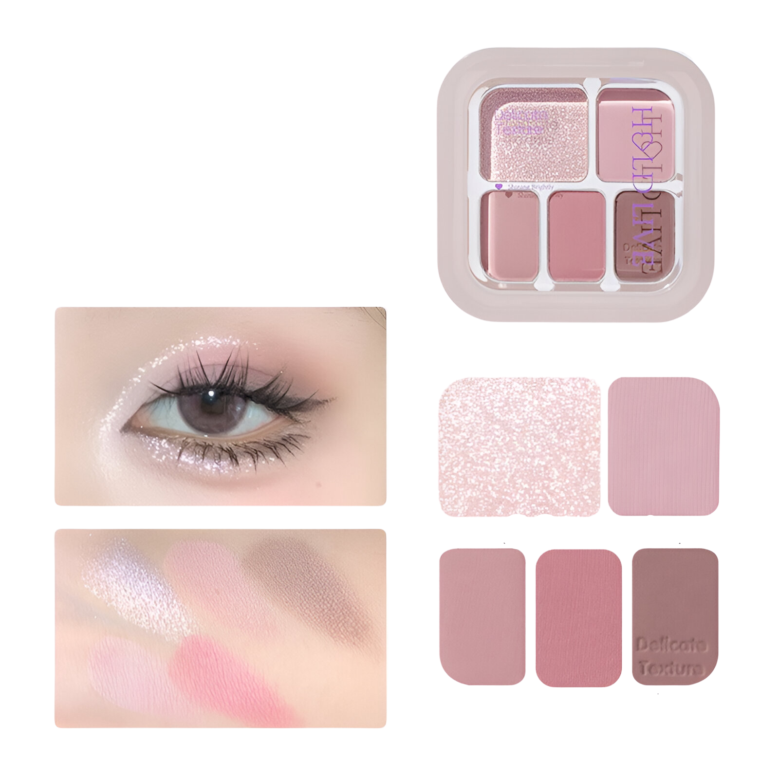 Hold Live Soft Gauze Eye-dotting Eyeshadow Palette