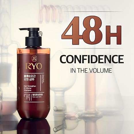 Ryo Black Cloud Volume & Hair Strengthening Shampoo 480ml