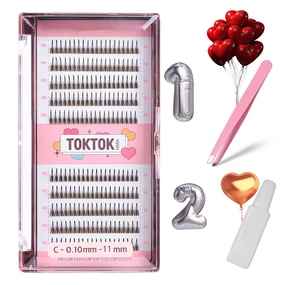 Coringco W Eyelash Gift Set + Tweezer + Glue 1g