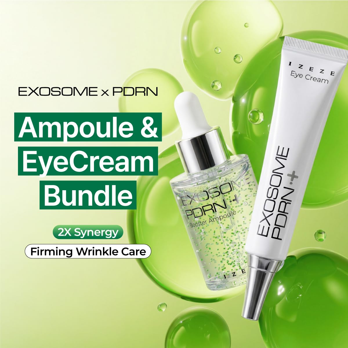 Izeze Exosome Pdrn Eye Cream X Ampoule Set