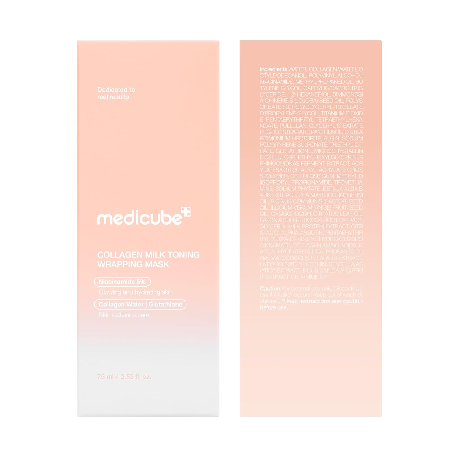 Medicube Collagen Milk Toning Wrapping Mask 75ml