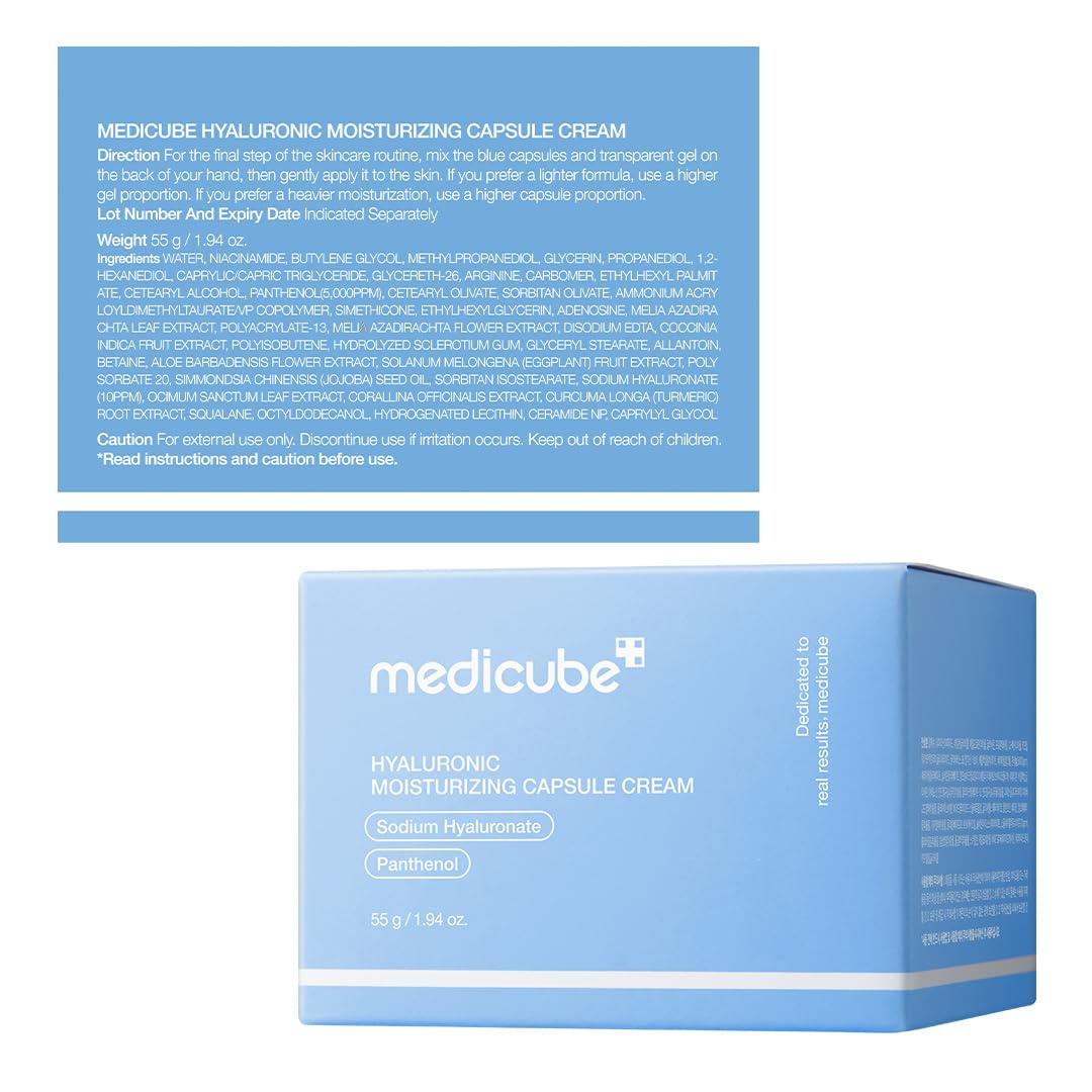 Medicube Hyaluronic Moisturizing Capsule Cream 50g