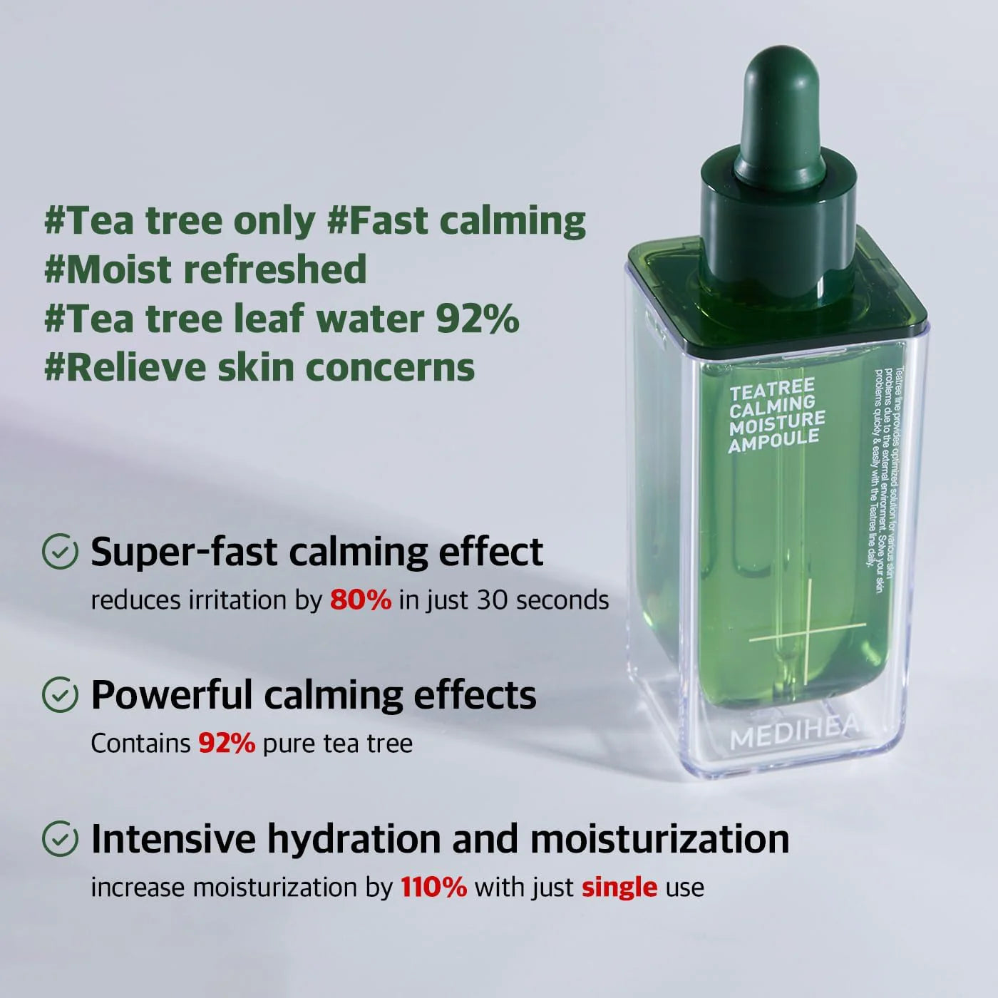 Mediheal Teatree Calming Moisture Ampoule