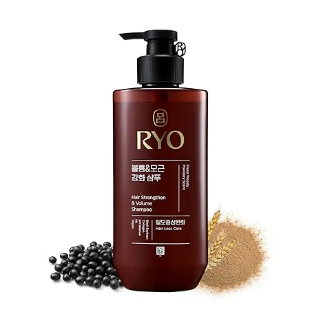 Ryo Black Cloud Volume & Hair Strengthening Shampoo 480ml