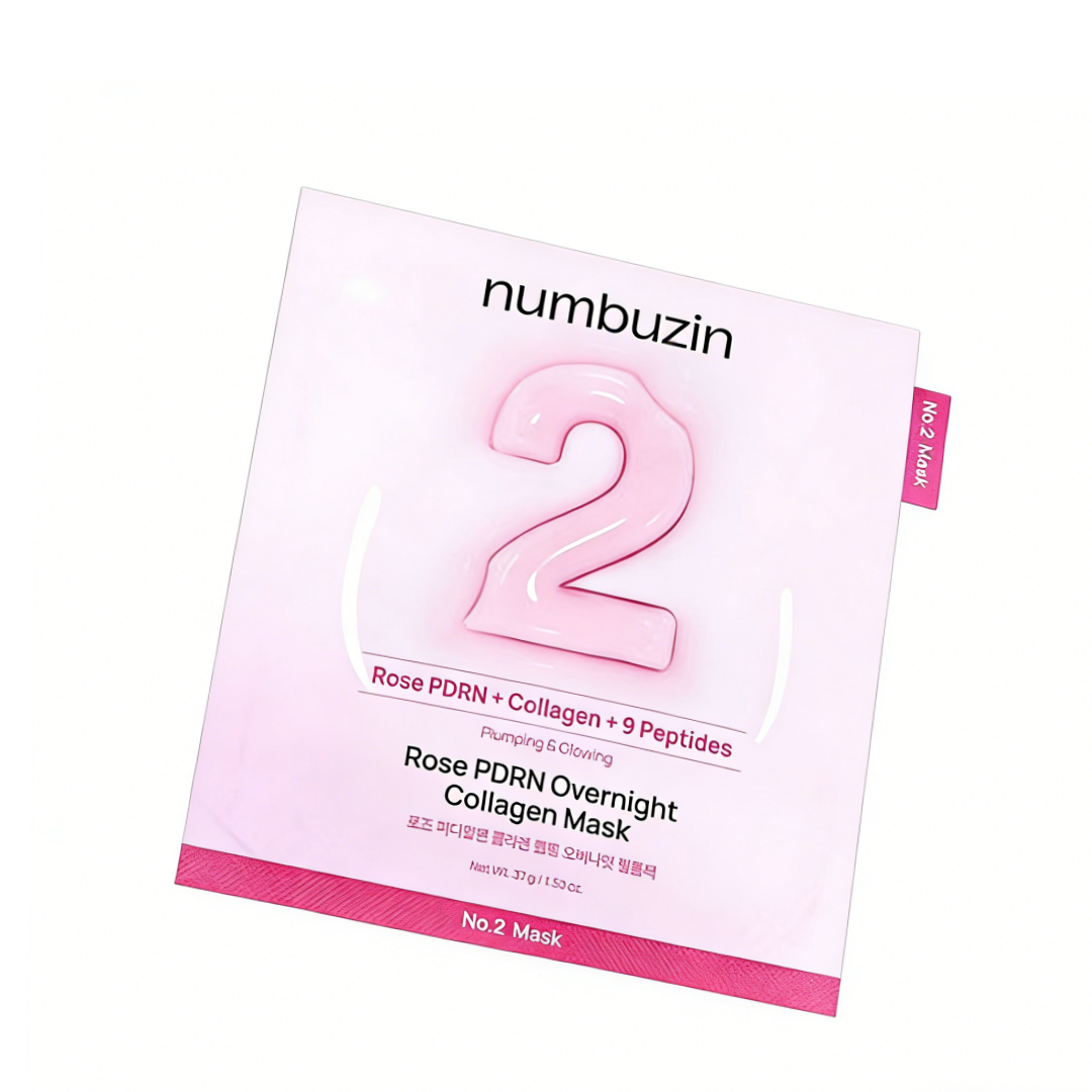 Numbuzin No.2 Rose PDRN Overnight Collagen Mask 1Pc