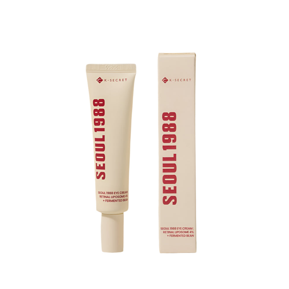 K-Secret Seoul 1988 Eye Cream: Retinal Liposome 4%+ Fermented Bean 30ml