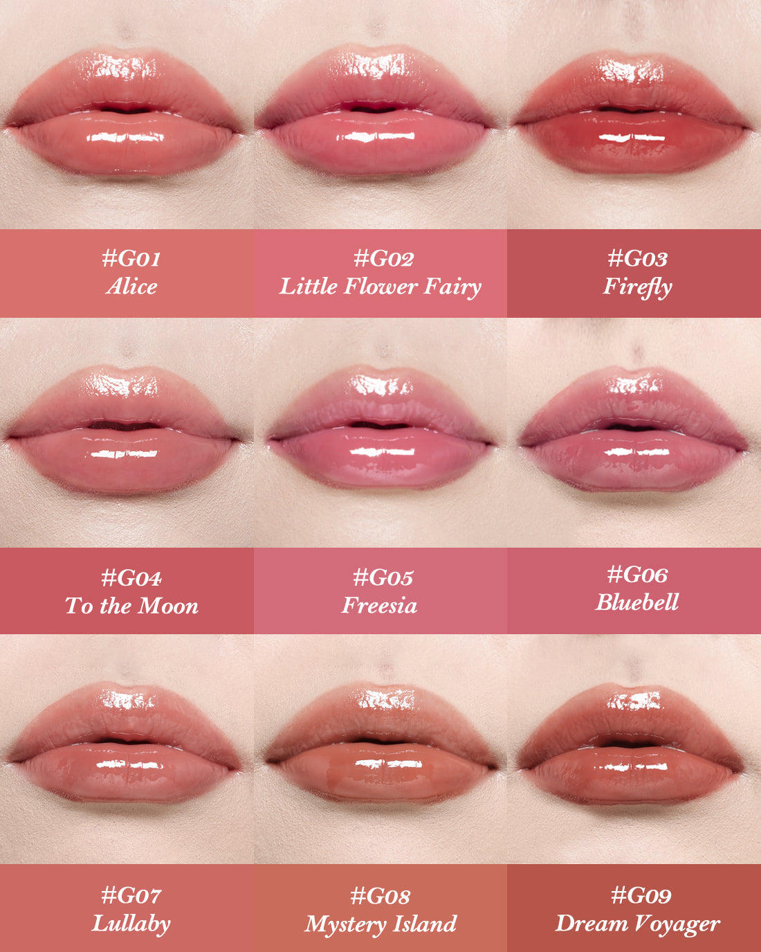 Flower Knows Midsummer Fairytales Collection Coating Lip Lacquer