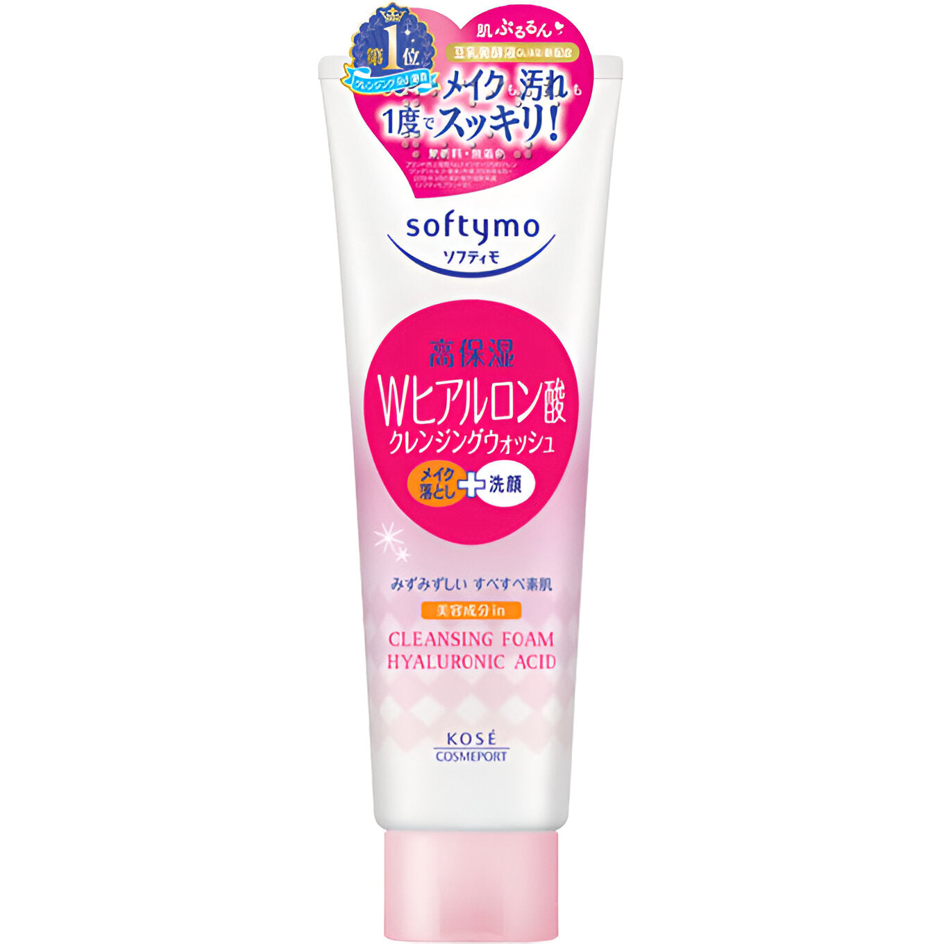 Kose Softymo  Super Cleansing Wash Hyaluronic Acid 190g