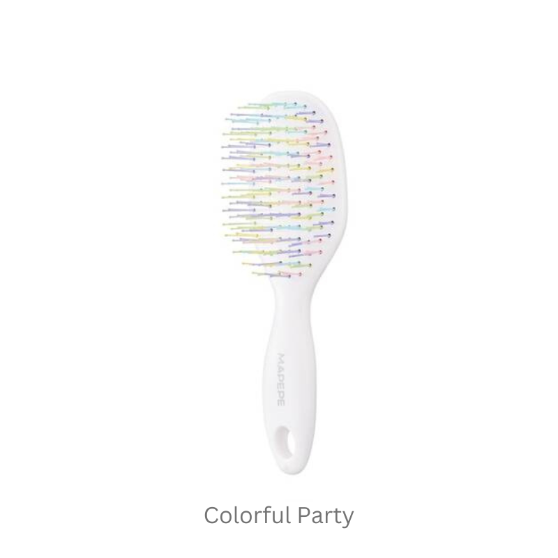 Mapepe Detangling Brush Mini Colorful Party