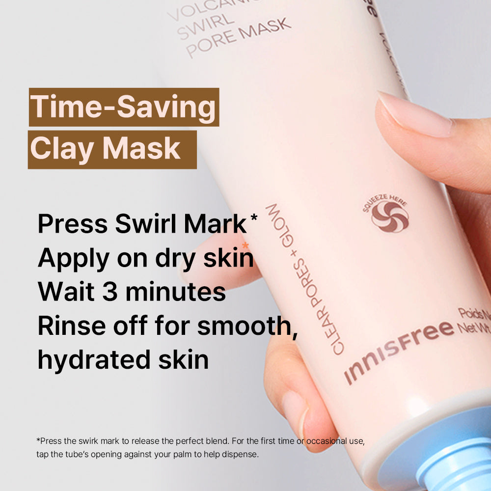 Innisfree Volcanic Swirl Pore Mask 110g