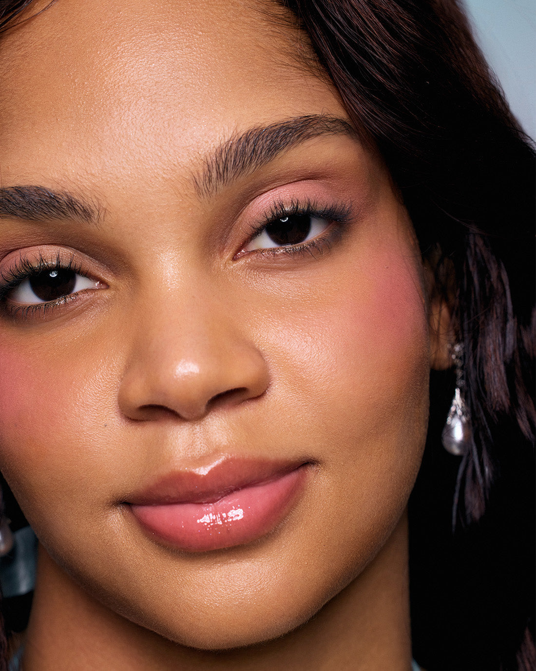 Flower Knows Shell's Jewel Collection Silk Satin Blush