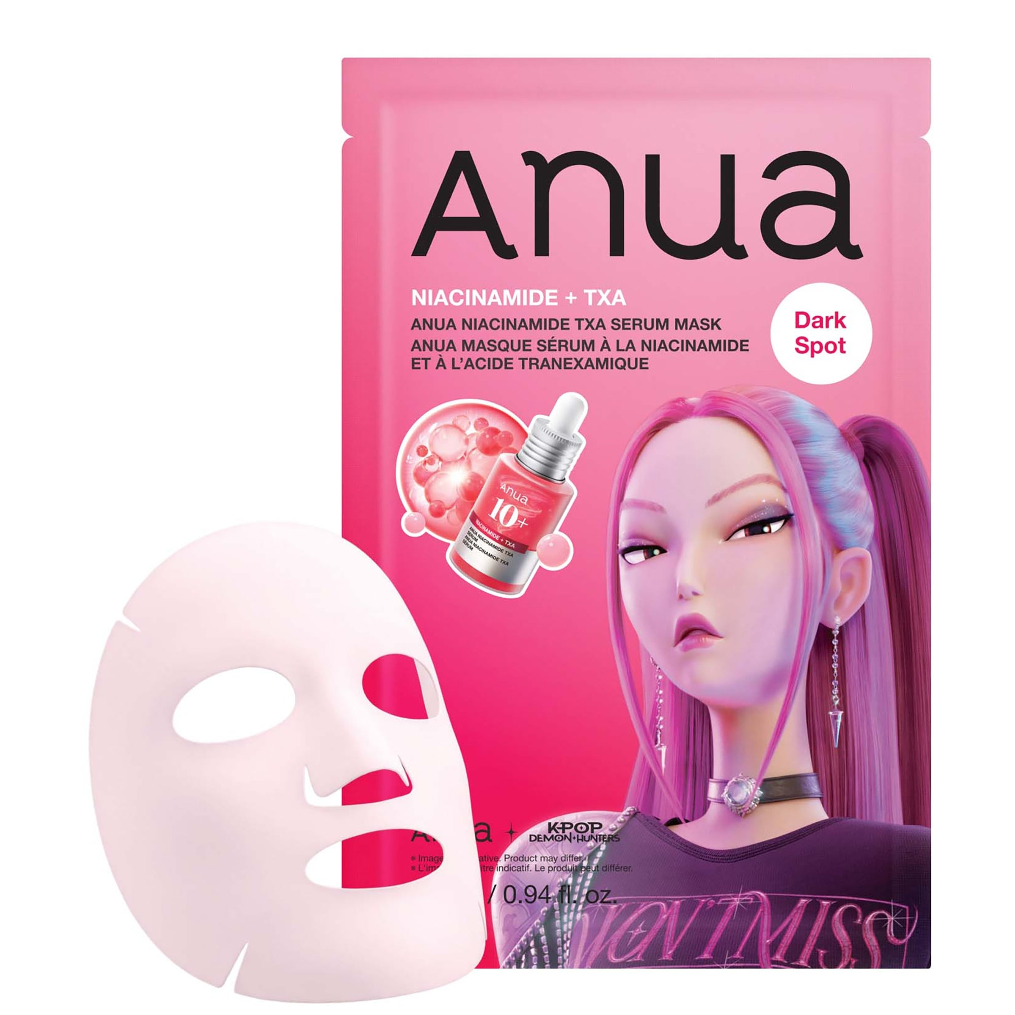 Anua X KDH Niacinamide Txa Serum Mask 1Pc
