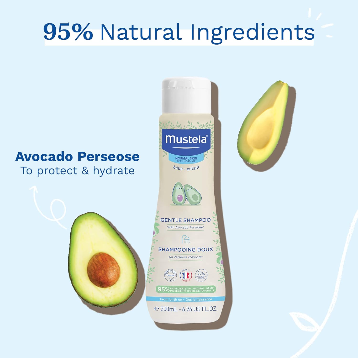 Mustela Gentle Shampoo 200ml